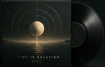 Illustration zum Vinyl-Album Time is Relation